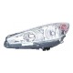 Peugeot 308 2011-2013 Halogen Head Lamp Unit Passenger Side
